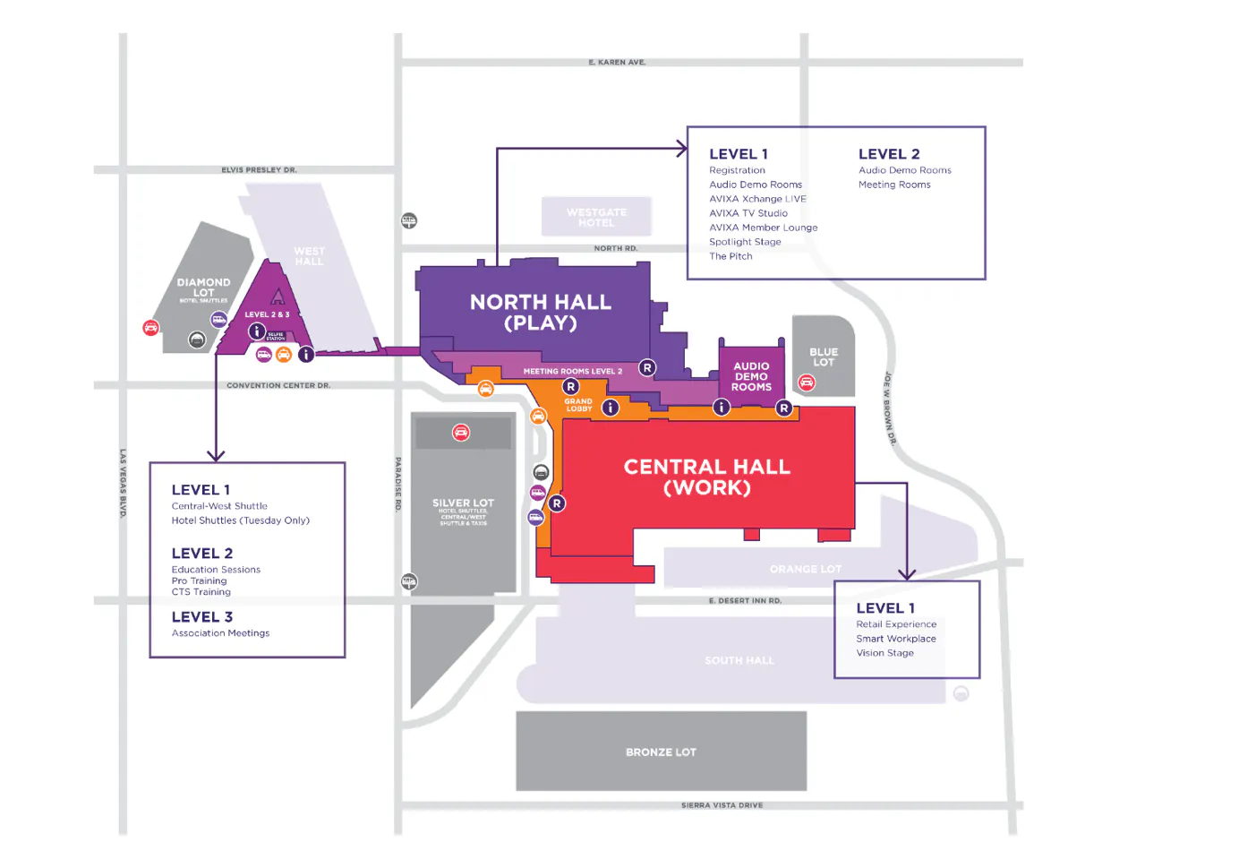 InFocus and Ingram Micro at InfoComm 2026 Map