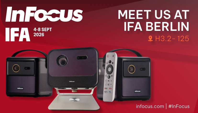 InFocus at IFA 2026: Discover the latest lifestyle projectors